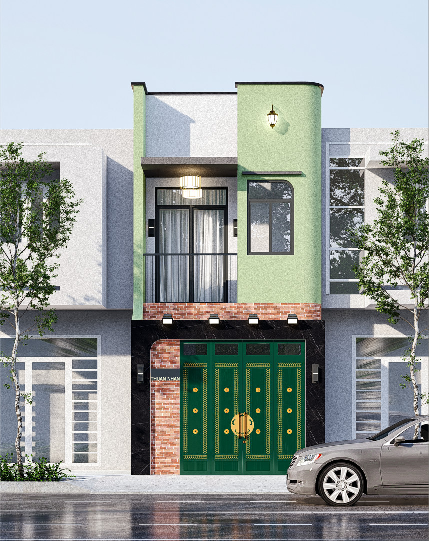 Thi Công Nhà Phố Chuyên Nghiệp tại Đức Hòa – Long An & Tây Ninh | Công Ty Xây Dựng Thuận Nhân