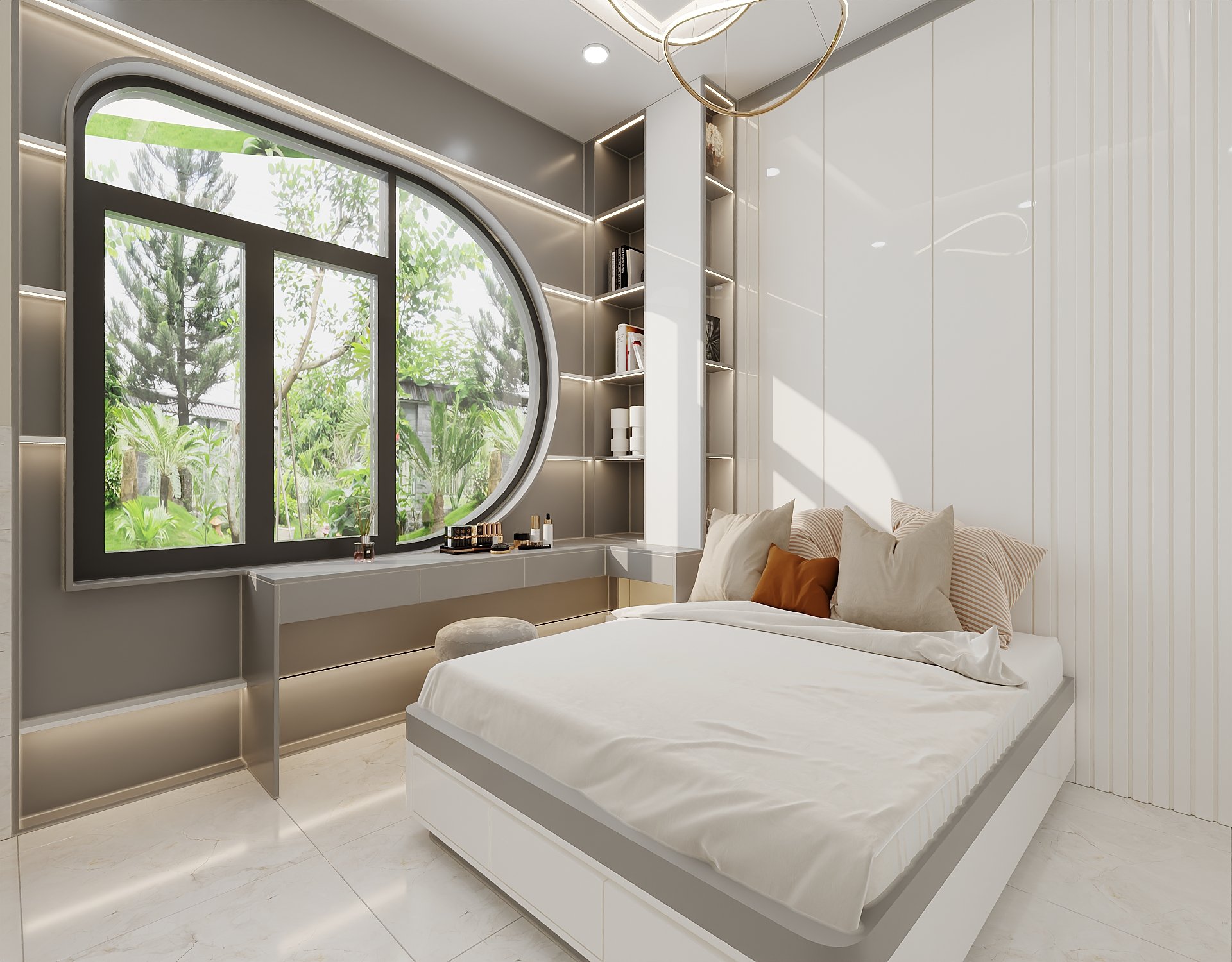 XÂY DỰNG TRỌN GÓI ĐỨC HÒA LONG AN - NHÀ MÁI NHẬT ĐẸP BỞI CÔNG TY XÂY DỰNG THUẬN NHÂN